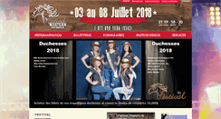 Desktop Screenshot of festivalwesternnb.com