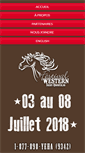 Mobile Screenshot of festivalwesternnb.com